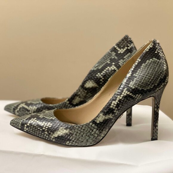 Sam Edelman Animal Print shoe Hazel Pointed Toe Pump - Picture 1 of 8